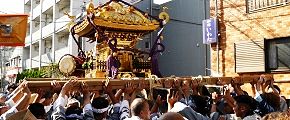 御接待所へご挨拶。'13.08.18.