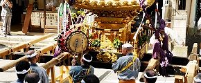 渡御前の試し打ち。'13.08.18.