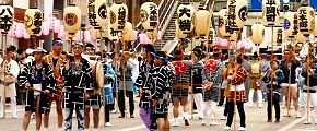 12町会の高張り提灯。'13.08.04.