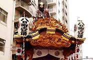 旧一丁目山車は現役。'13.08.04.