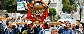 馬引沢住宅へ。'13.08.25.