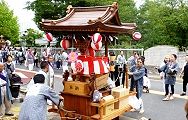屋台に寶寿台。'13.09.23.