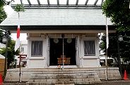 神明造りの社殿。'13.10.06.