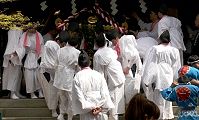 法被の下は肩パット。'14.04.13.