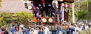 奈賀町山車。'14.04.13.