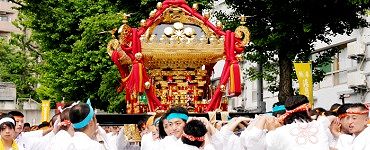 湯島北町会の担ぎ。'14.05.25.