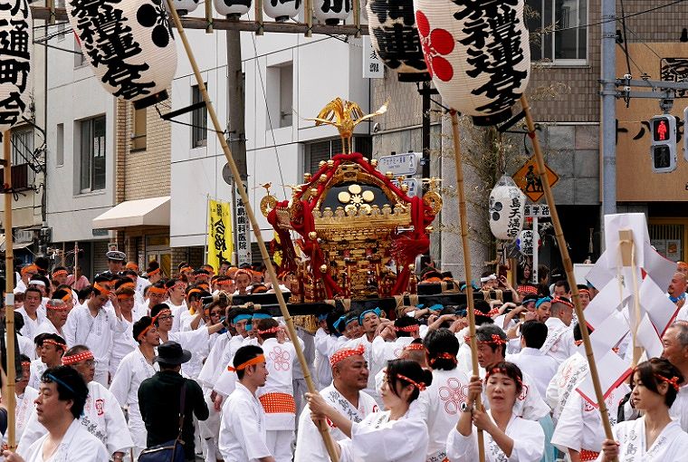 大鳥下から切通町会。'14.05.25.