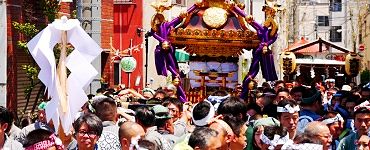 吉野町路地中を。'14.06.01.