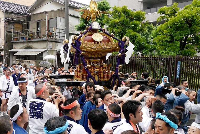 清川二丁目住宅街を。'14.06.08.