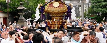 鳥居前から再度拝殿前へ。'14.06.08.