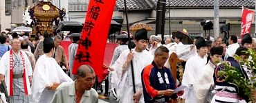 渡御路図は町会名のみで進路に右往左往。'14.06.08.