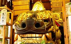 厄除天井大獅子。'14.06.08.