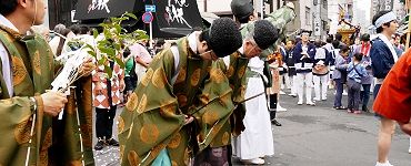 神職の辻払い。'14.06.08.