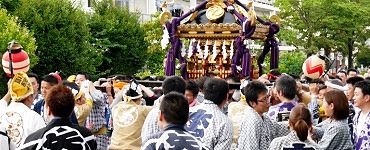 京王線中河原駅方面へ。'14.07.13.