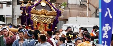 車輛通過の為に路肩へ。'14.07.20.
