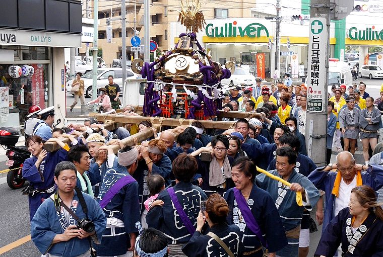 田無町一旧青梅街道に。'14.07.13.