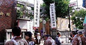 治兵衛稲荷神社。'14.08.24.
