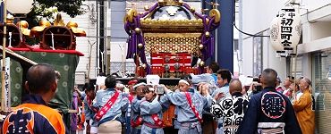 休息所の開成高校内。'14.08.24.
