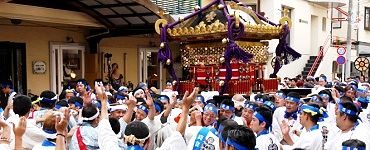 真島町会の担ぎ。'14.08.24.