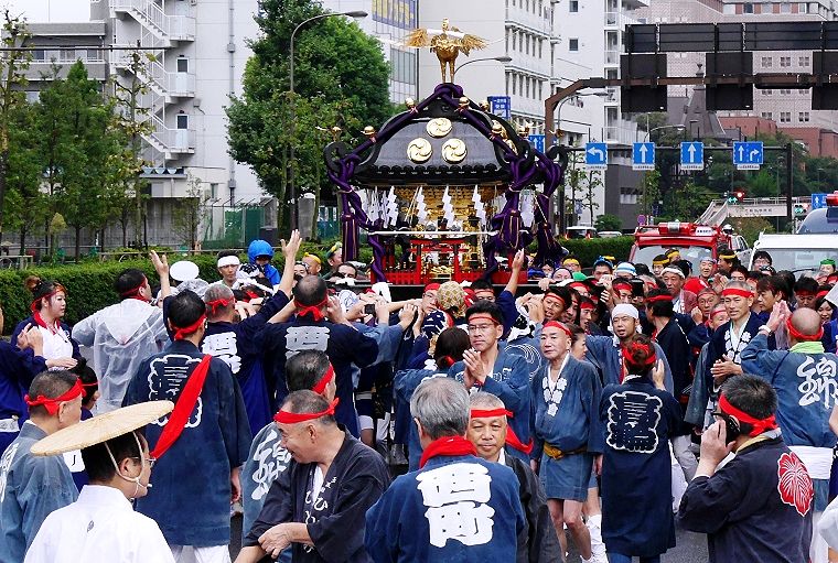 桜田通りを高輪台へ。'14.09.07.