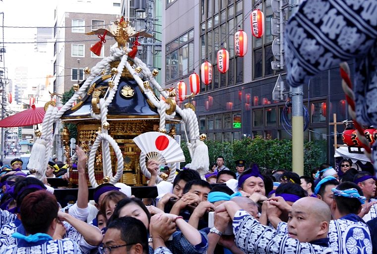 互親会お神酒所前。'14.09.23.