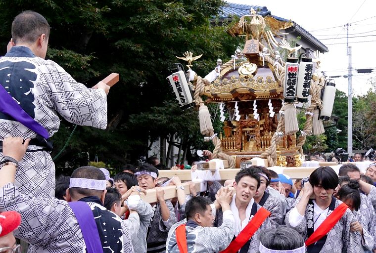久我山4丁目の神酒所。'14.10.04.