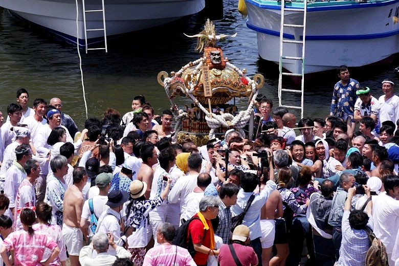 海中神輿揉み。'15.06.07.