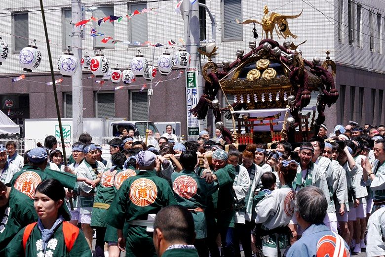 人形町三丁目西町会。'15.05.15.