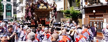 水天宮通り真近。'15.05.15.