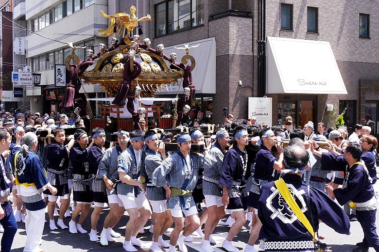 人形町一丁目芳人町会。'15.05.15。