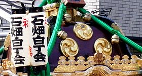 石畑細長提灯。'15.07.12.