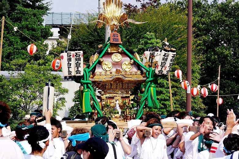 石畑須賀神社。'15.07.12.