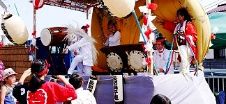 長岡居囃子。'15.07.12.