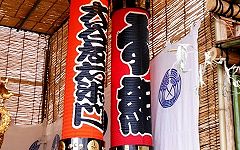 細長提灯の大谷は江戸の歌舞伎役者。'15.06.13.