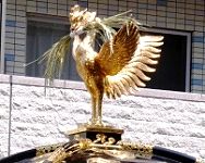 鳳輦の鳳凰。'15.08.15.