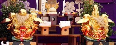 高田馬場4町会神酒所。'15.08.23.