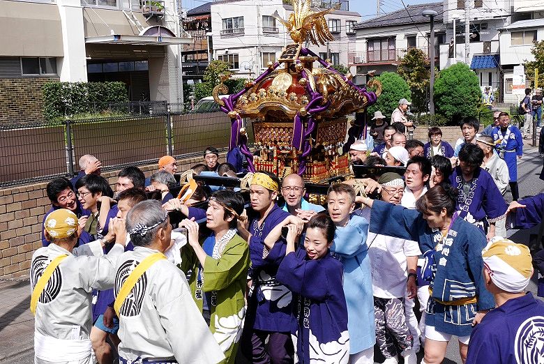 日之出町団地近く。'15.09.20.