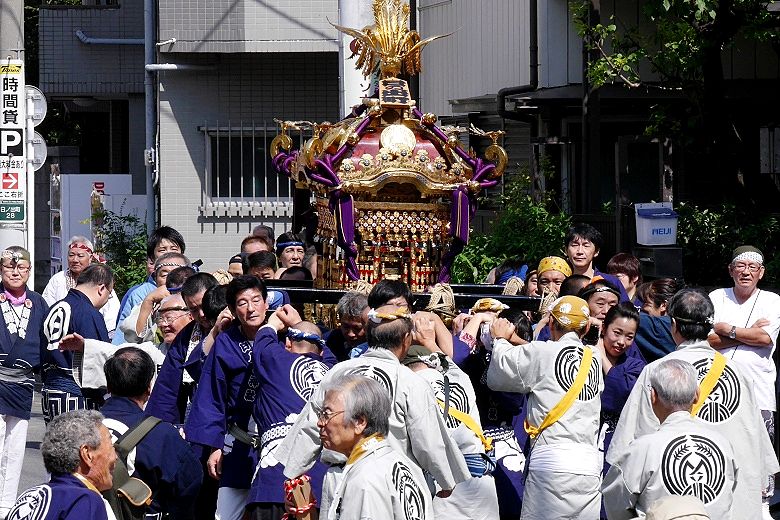 氏子衆たち結束。'15.09.20.