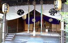 神紋の牛頭天王祇園社。'15.09.20.