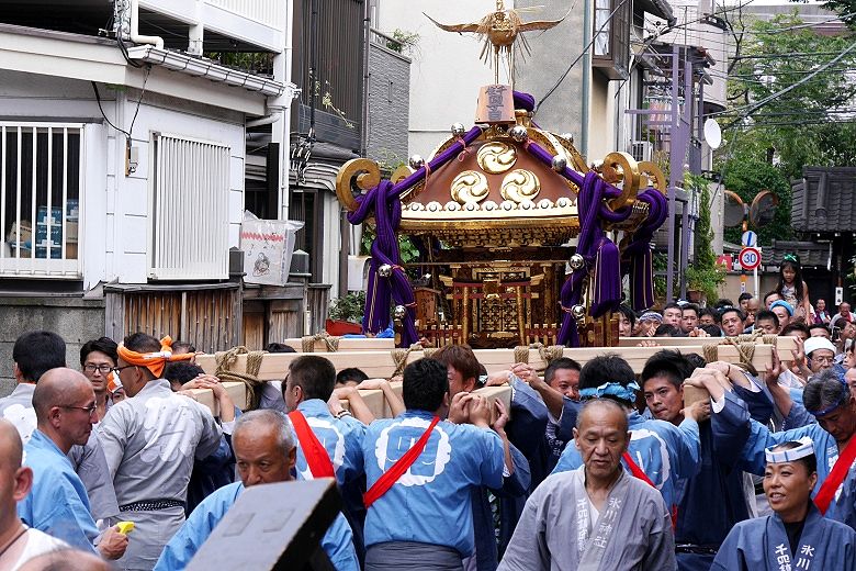 伝馬屋敷(お神酒所)通り.'15.09.13.