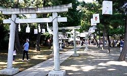 宇奈根氷川参道。'15.10.12.