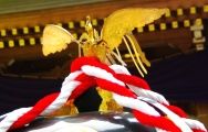 簡素で古式ゆかしい文政の鳳凰。09.04.12.