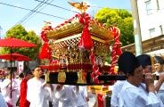 文化三年の艶やか江戸神輿。09.04.12.