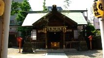 前夜だけの夜店で静寂の境内。09.06.07.