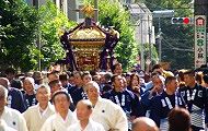 双葉町を西へと進む。09.09.06.
