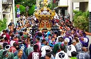 平井近郊の応援団たち。09.08.30.