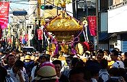 渡御メインの旧東海道へ。09.08.16.
