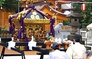静寂の中での発輿式。09.09.13.