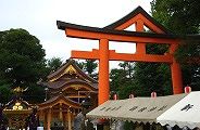 珍しい山王鳥居。09.09.13.