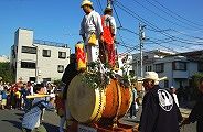 小振りの御太鼓。09.09.13.